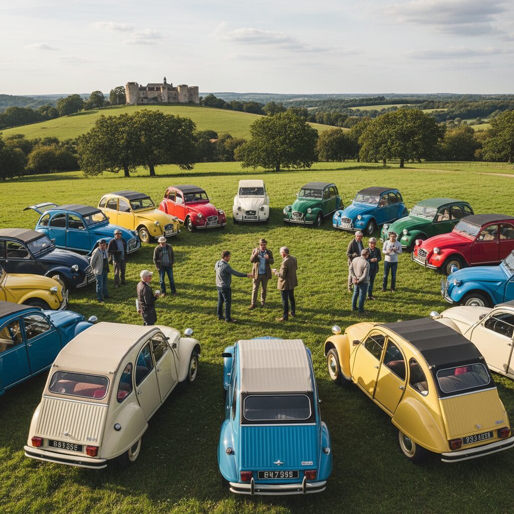 La communauté 2CV : un réseau mondial incomparable
