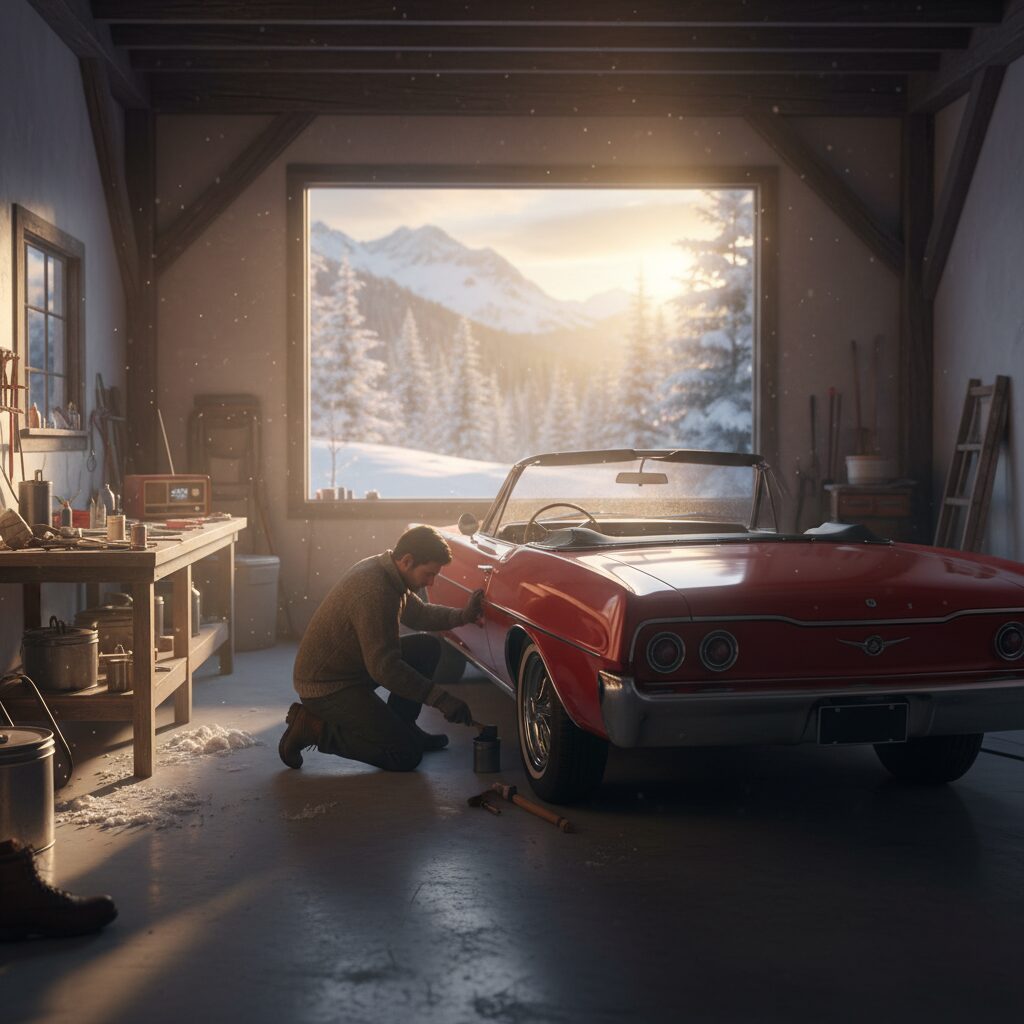 La batterie : le point faible du remisage