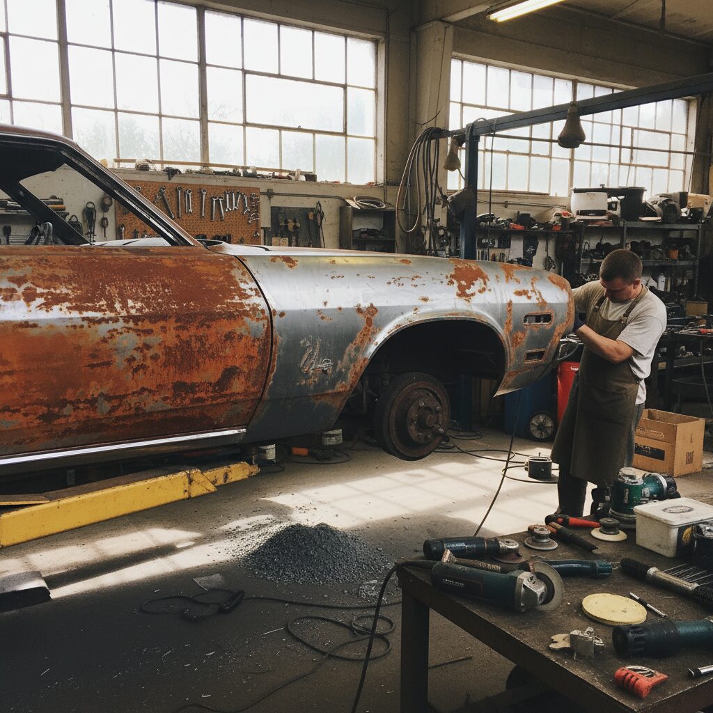 Les trois types de rouille et leur gravité