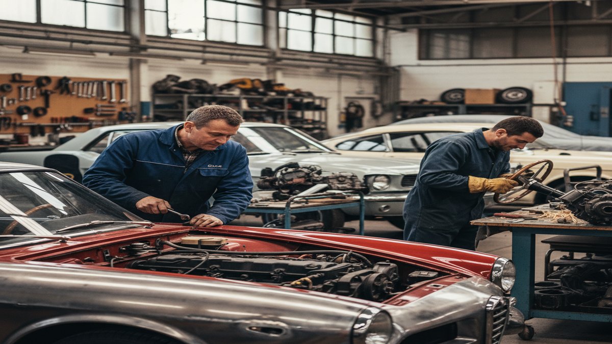 Le marche de la collection automobile connait un regain d'interet aupres des passionnes.
