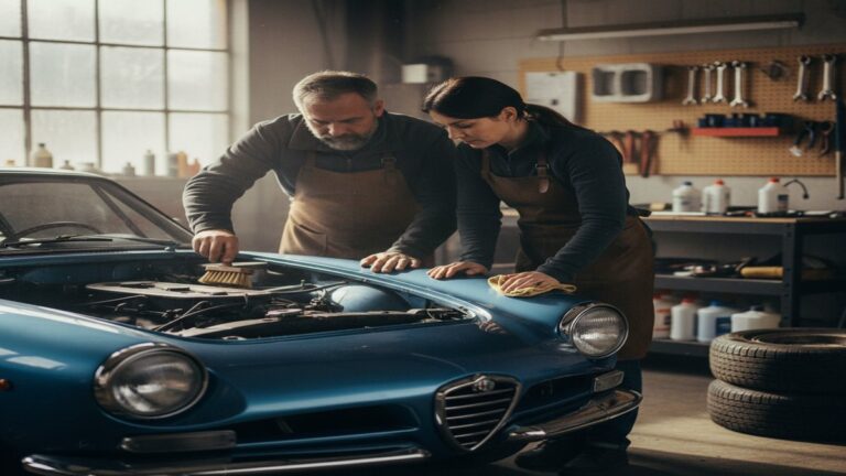 Entretien hivernal d&rsquo;une voiture de collection : les 10 gestes essentiels