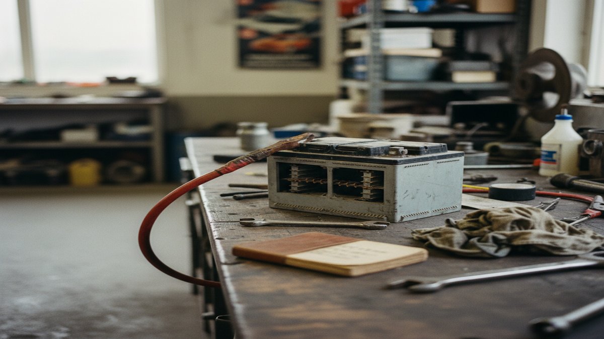 La batterie : le point faible du remisage