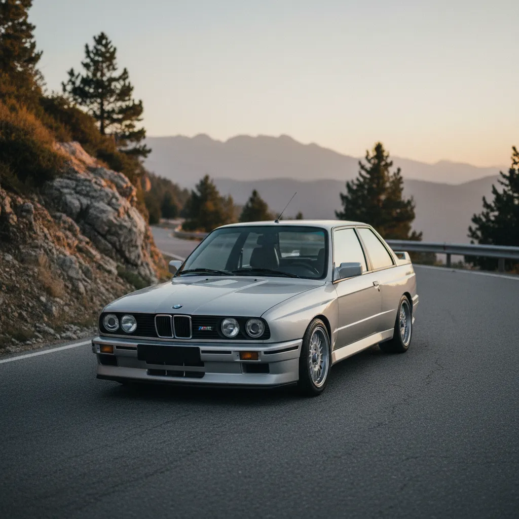 La BMW E30 M3 Sport Evolution, version ultime de la série, culmine aujourd'hui à plus de 100 000 euros