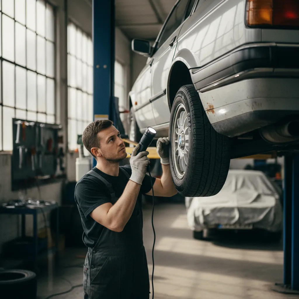 L'inspection des passages de roues et des longerons est l'étape la plus importante avant tout achat de E30