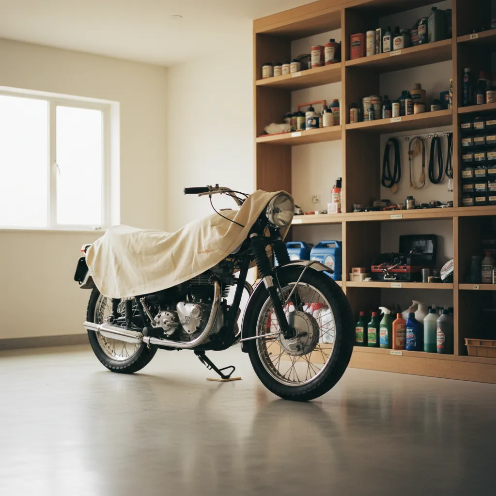 Un garage fermé est exigé par la plupart des assureurs pour les motos de collection