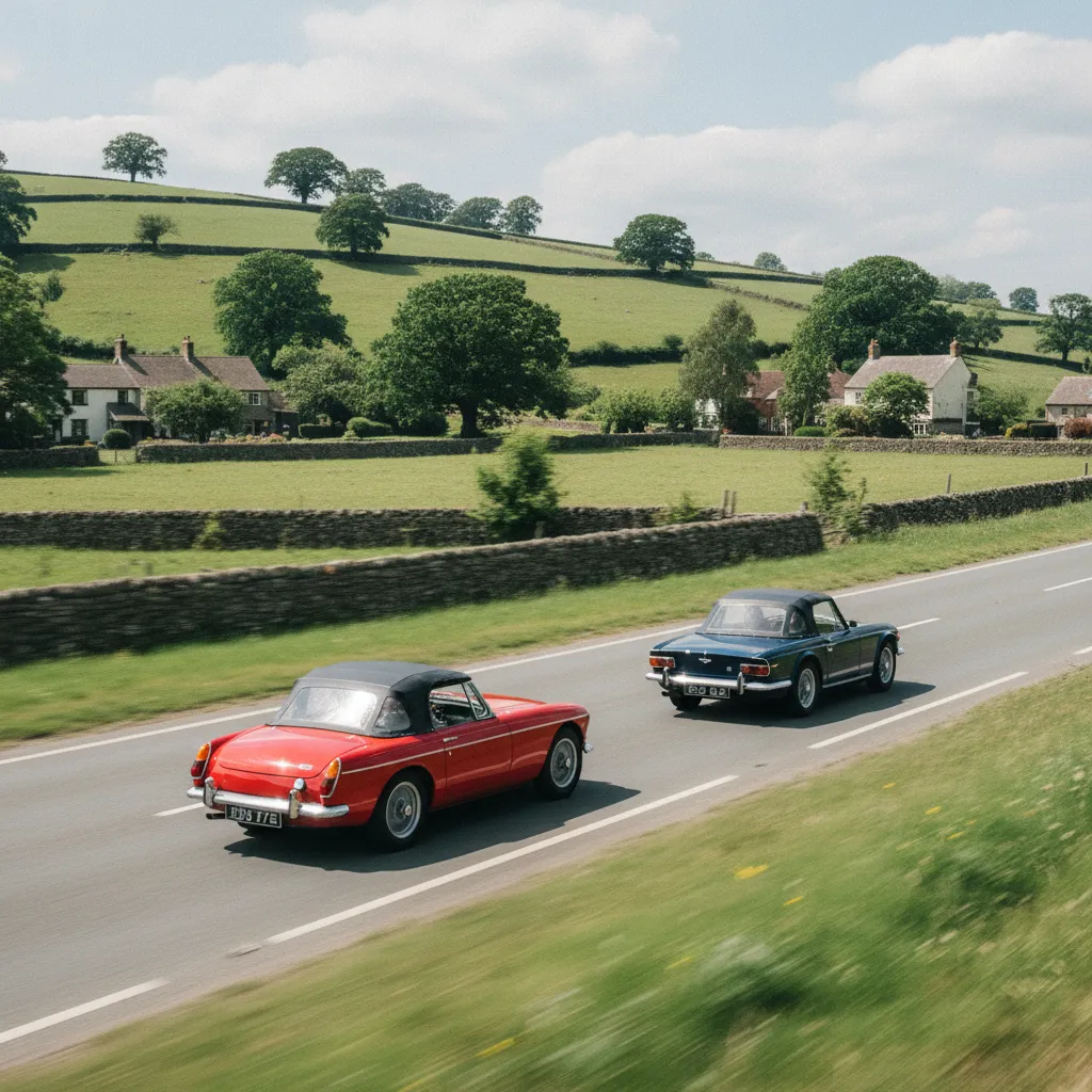 Traverser la Manche au volant de son ancienne pour rejoindre Donington : une aventure accessible avec un minimum de préparation