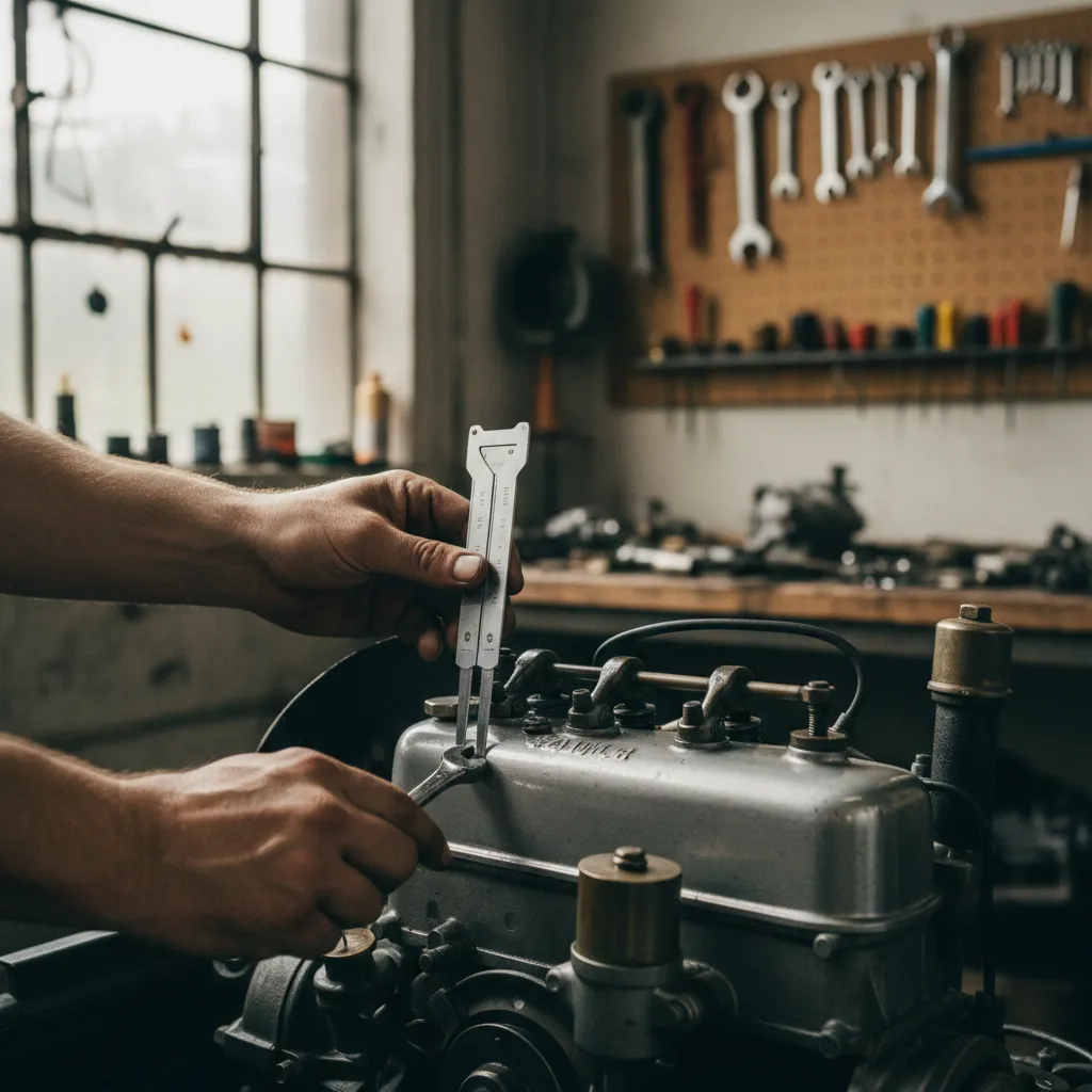 Réglage du jeu aux soupapes sur le bicylindre Fiat : une opération essentielle tous les 5 000 km
