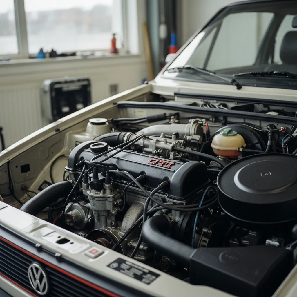 Le moteur 1.8L à injection K-Jetronic : robuste, simple et agréable à entretenir