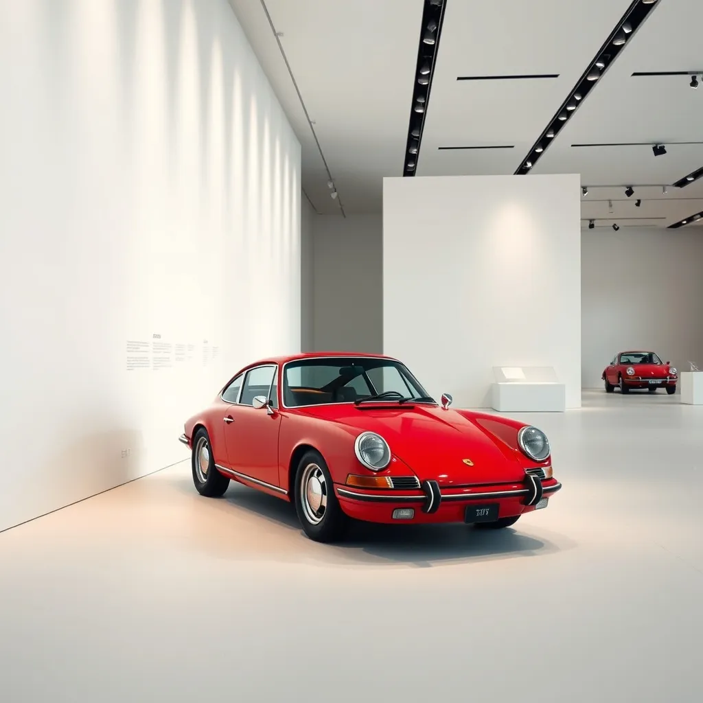 Le musée Porsche de Stuttgart met en valeur les lignes intemporelles de la 911