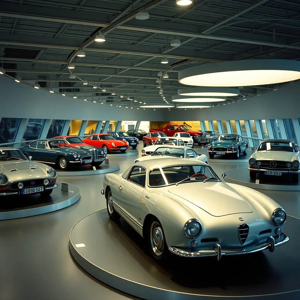 Le museum mobile d'Audi à Ingolstadt retrace l'histoire des quatre anneaux