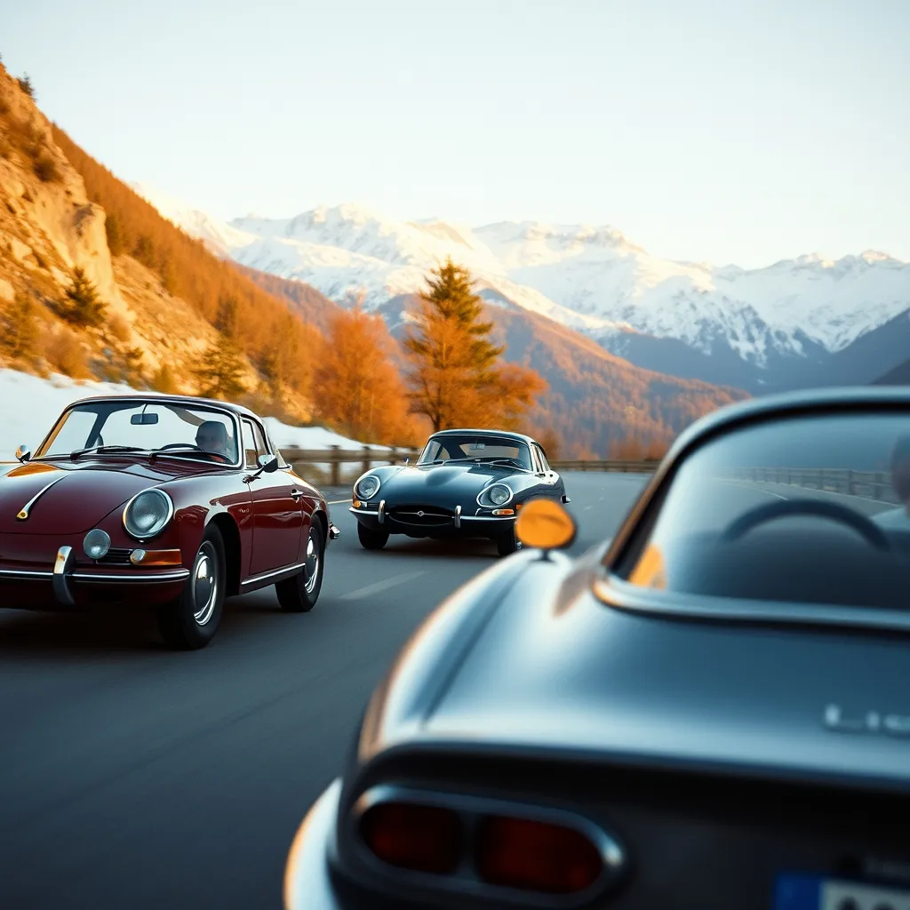 Les rallyes historiques offrent une alternative vivante aux salons automobiles traditionnels