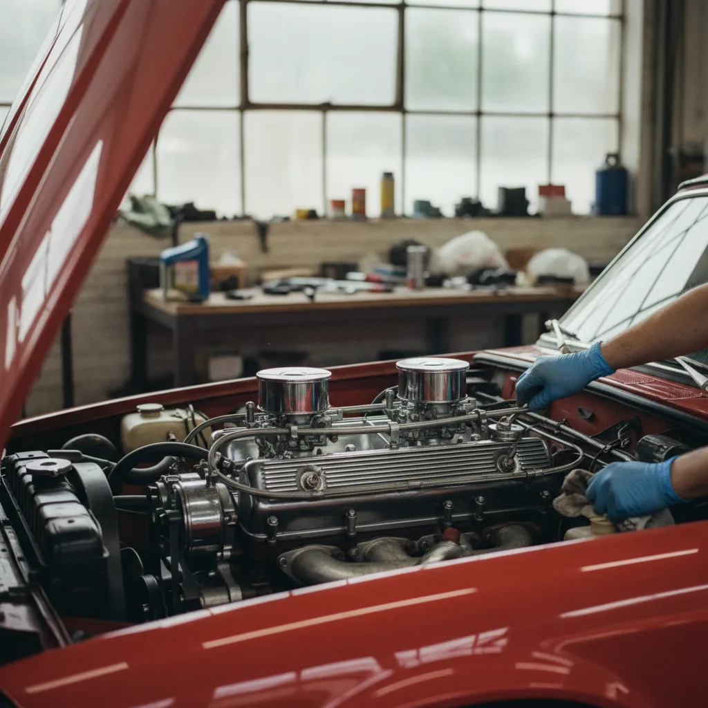 Le six cylindres en ligne de la TR6, une mécanique robuste et accessible pour l'amateur éclairé