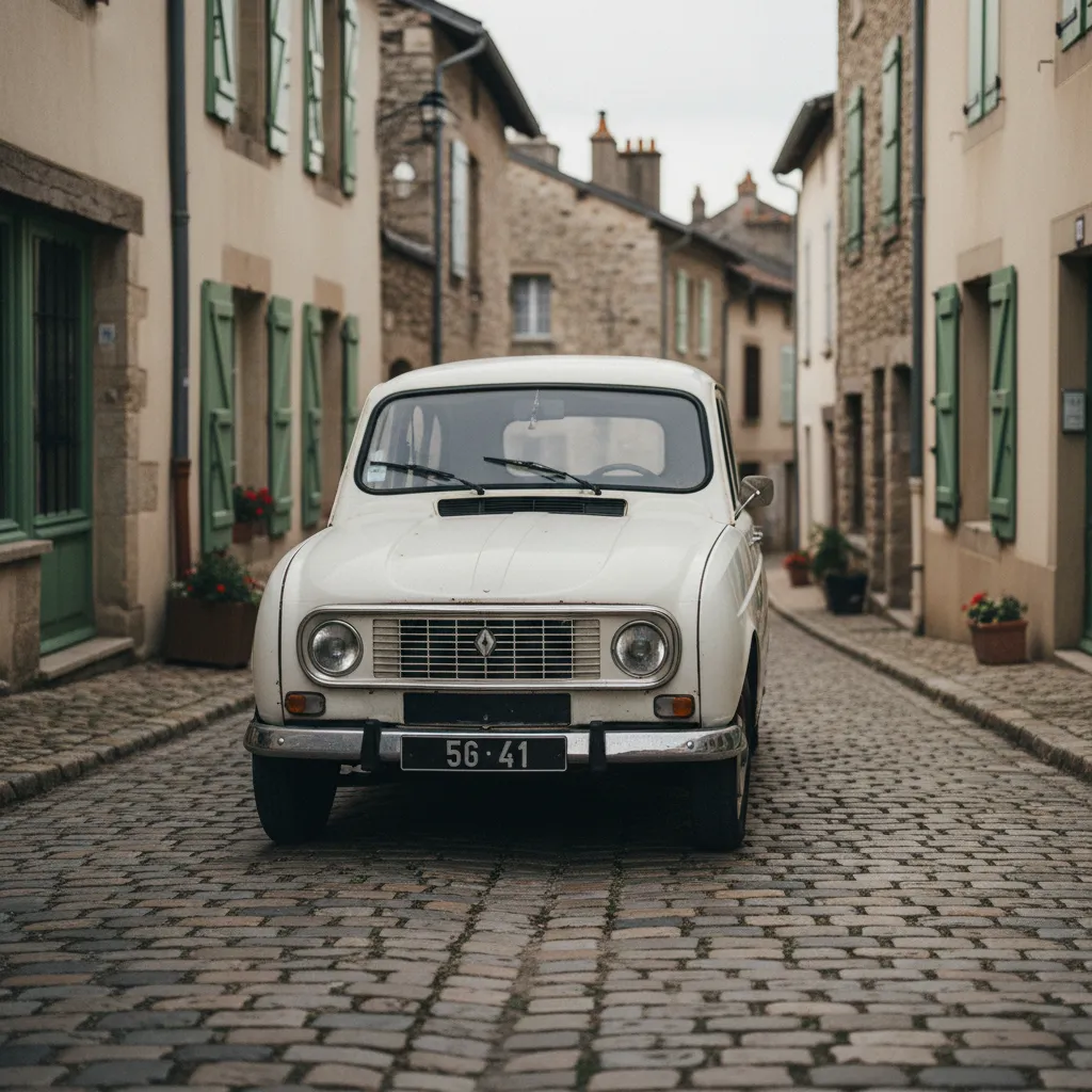 La Renault 4L reste l'une des voitures de collection les plus abordables du marché