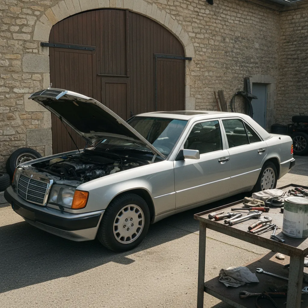 La Mercedes W124 offre une qualité de fabrication exceptionnelle pour un budget raisonnable
