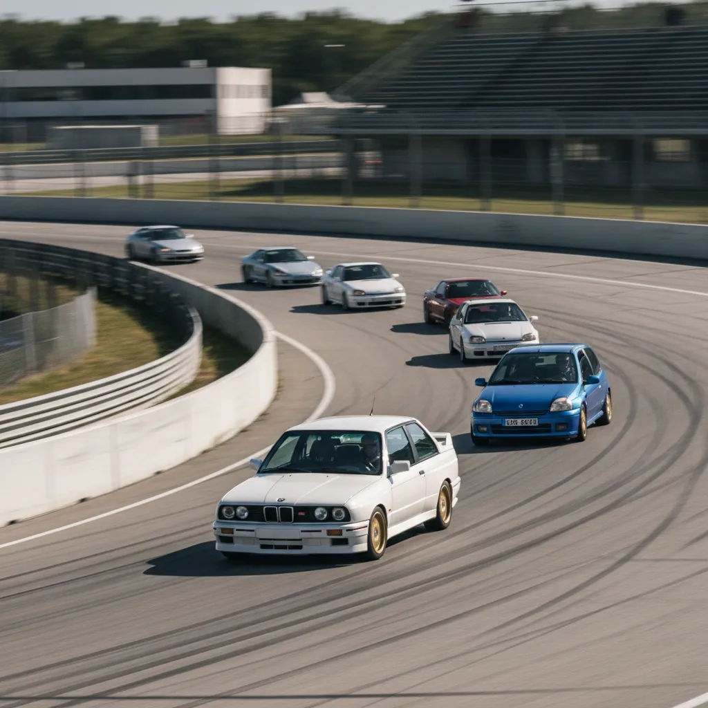 Les roulages sur l'anneau historique de Montlhéry procurent des sensations uniques
