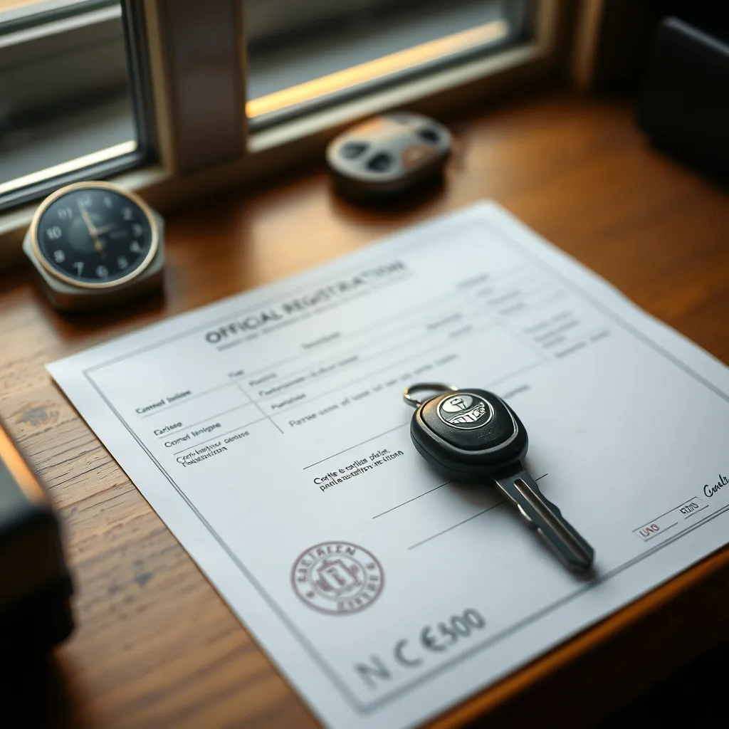Documents administratifs pour l'immatriculation d'un véhicule de collection