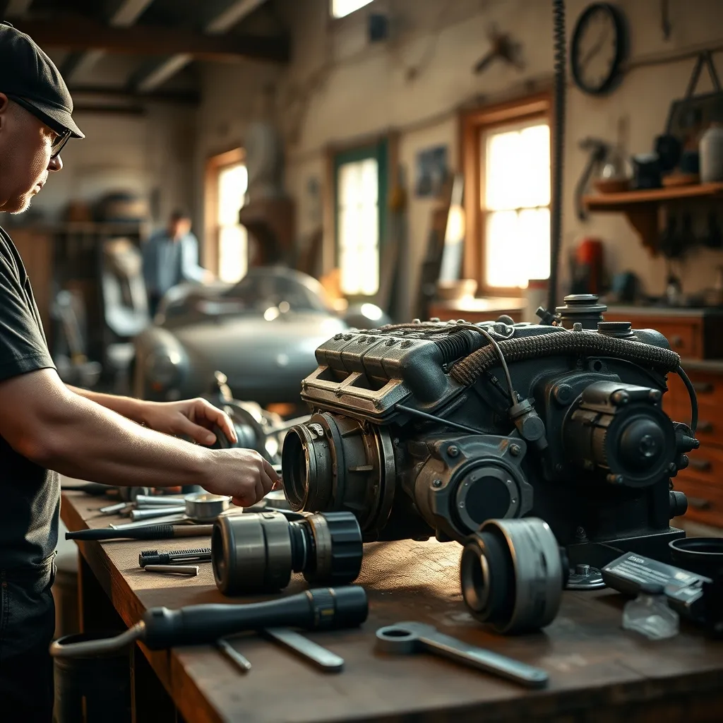 La restauration d'une sportive ancienne demande un savoir-faire spécifique
