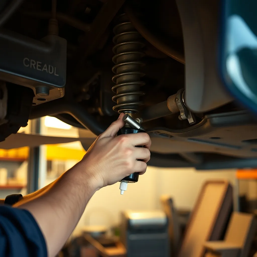 Le graissage régulier des articulations de suspension est essentiel pour la longévité de la Traction