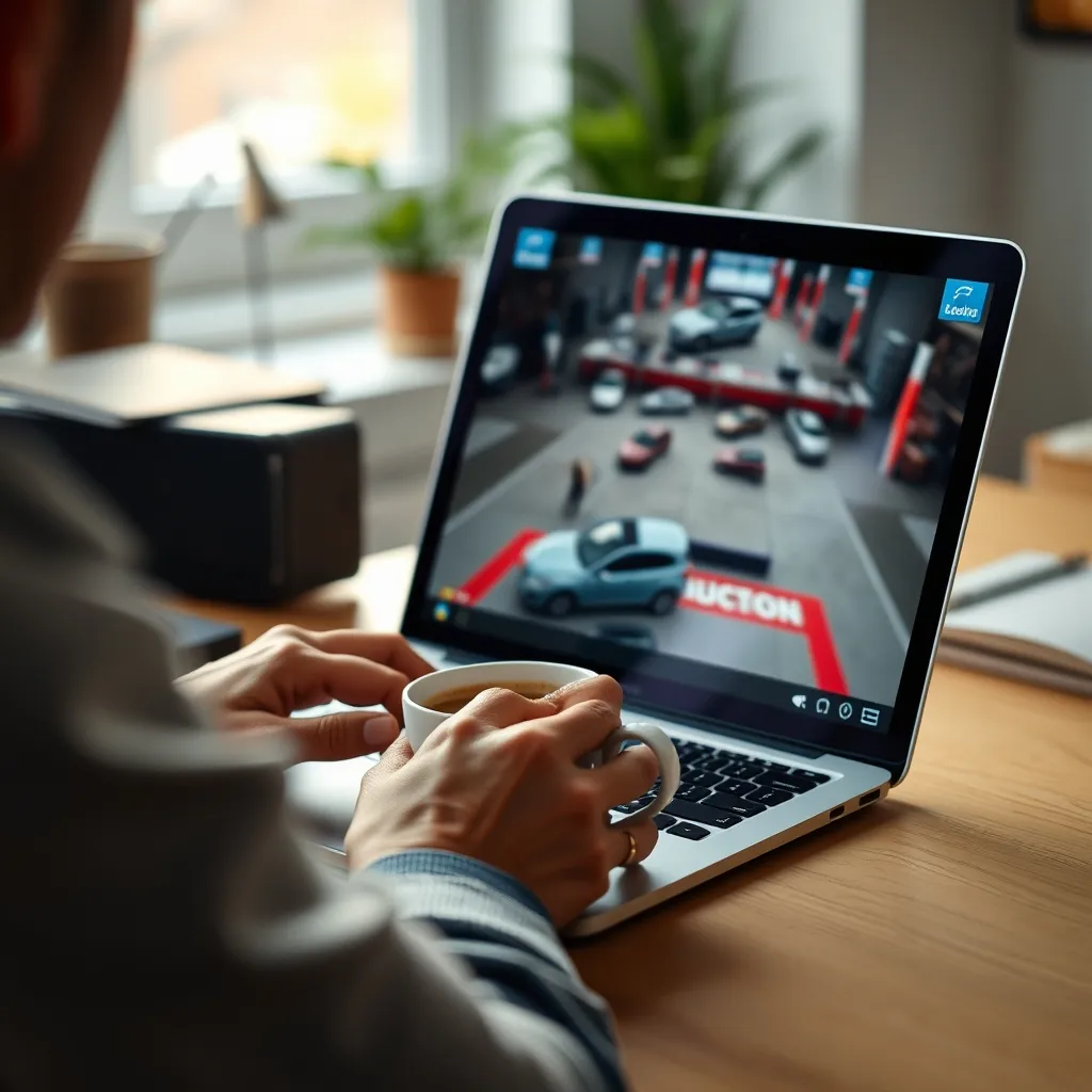 Enchères automobiles en ligne depuis Lyon en temps réel