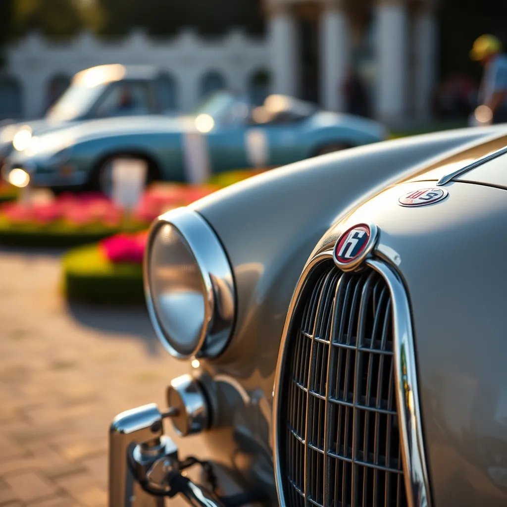 Chaque détail de carrosserie témoigne du savoir-faire des grands carrossiers italiens et britanniques