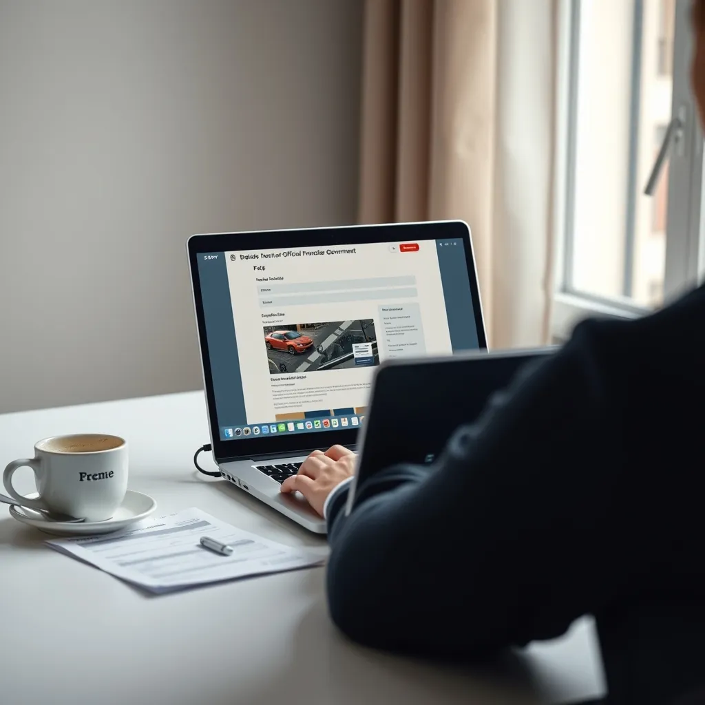 La demande de carte grise se fait exclusivement en ligne sur le site de l'ANTS