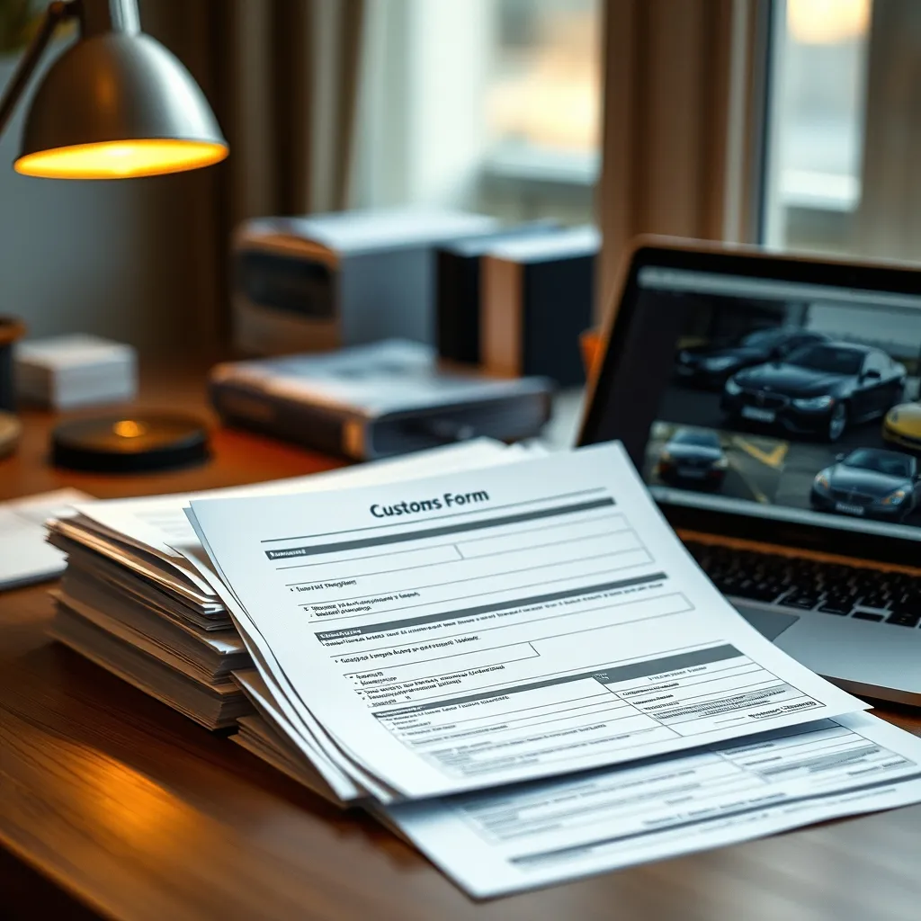Les documents administratifs nécessaires au dédouanement et à l'homologation d'un véhicule importé