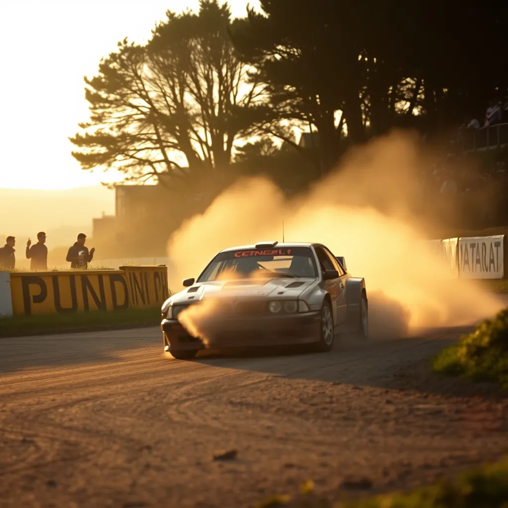 Le circuit de Lohéac accueille des épreuves de rallycross et des stages de pilotage toute l'année