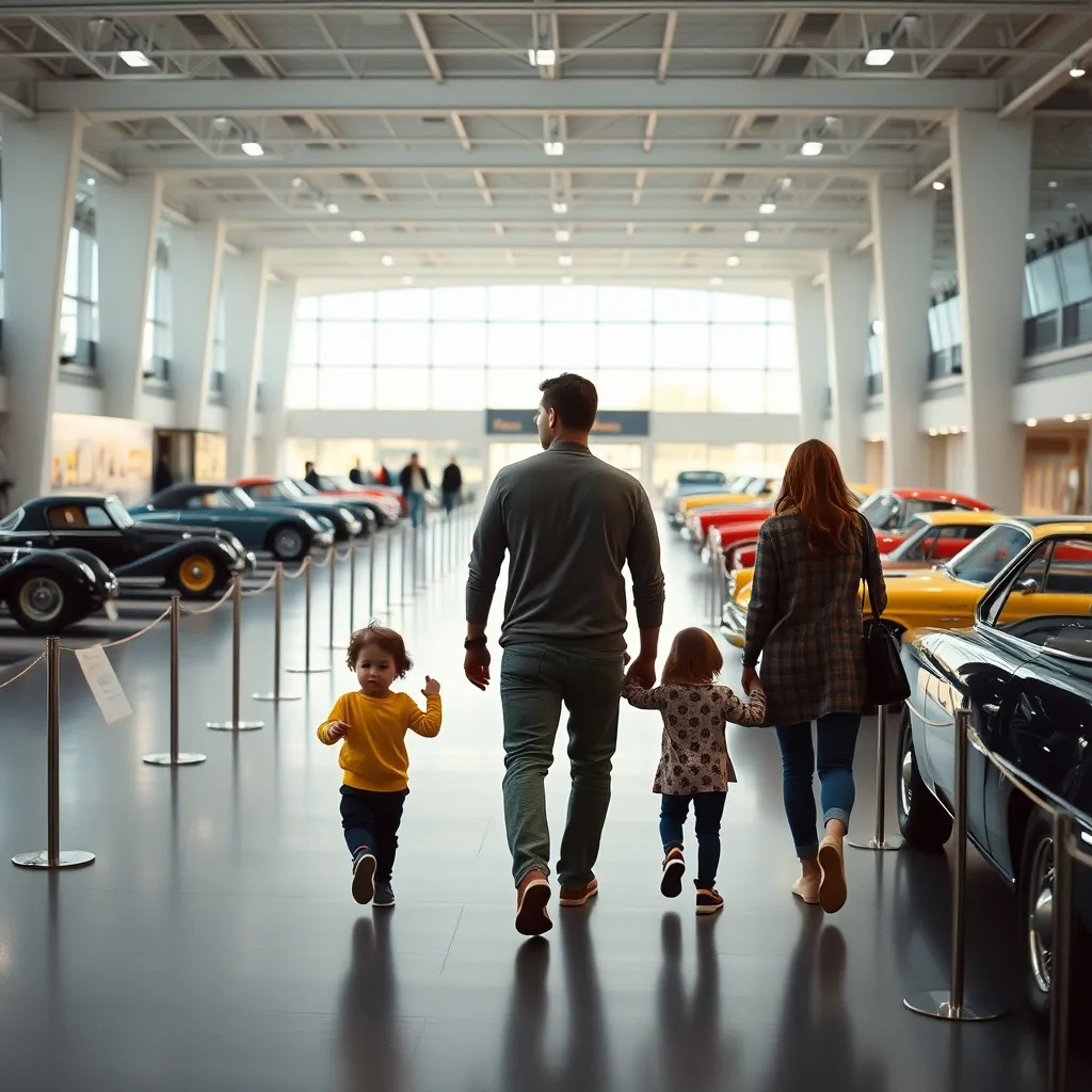 Une visite familiale dans les allées du musée automobile et technologique de Sinsheim