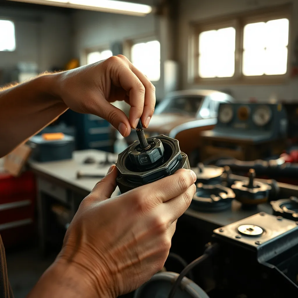 Installation d'un module d'allumage électronique dans le distributeur d'un moteur ancien