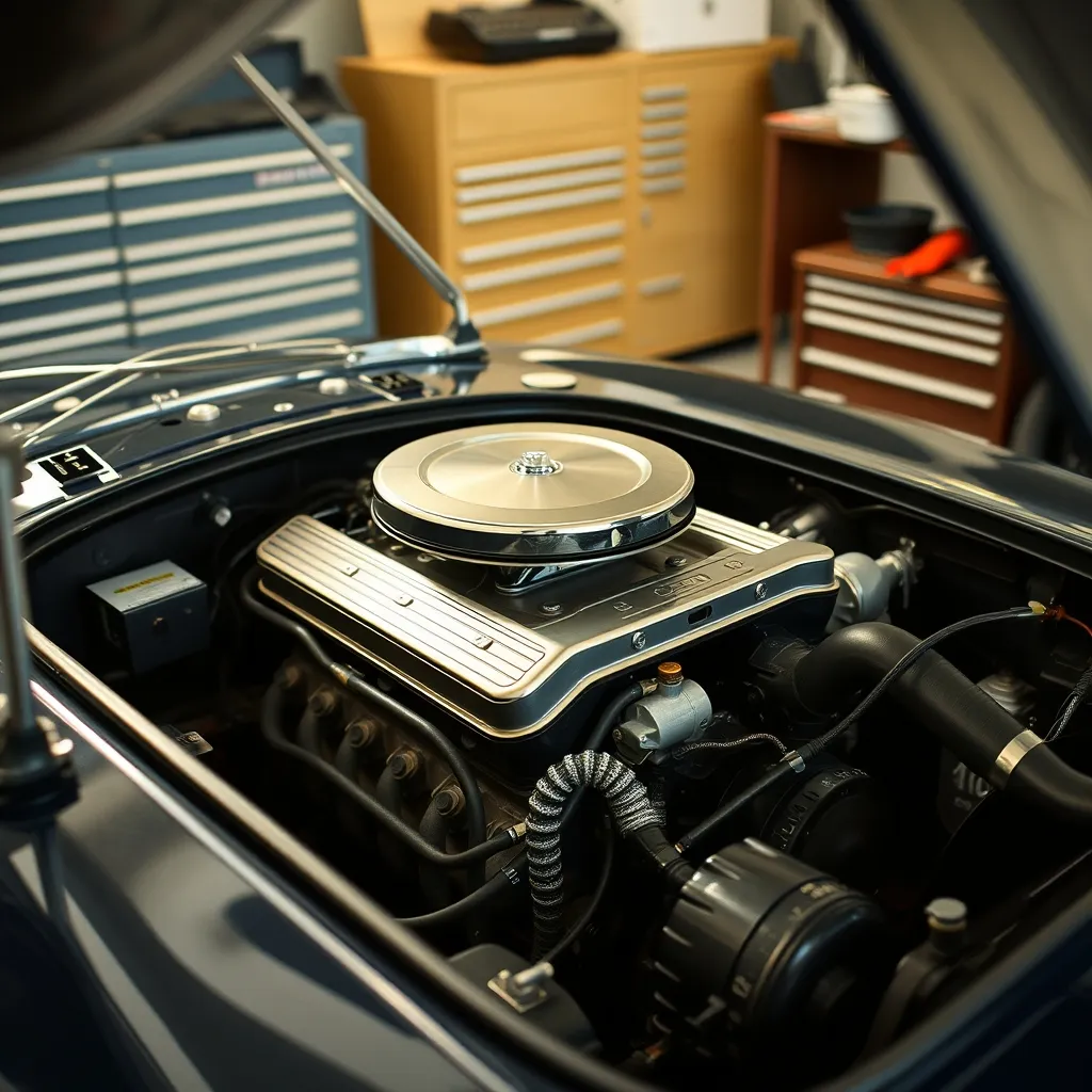 Un compartiment moteur fiabilisé avec durits neuves et circuit électrique rénové