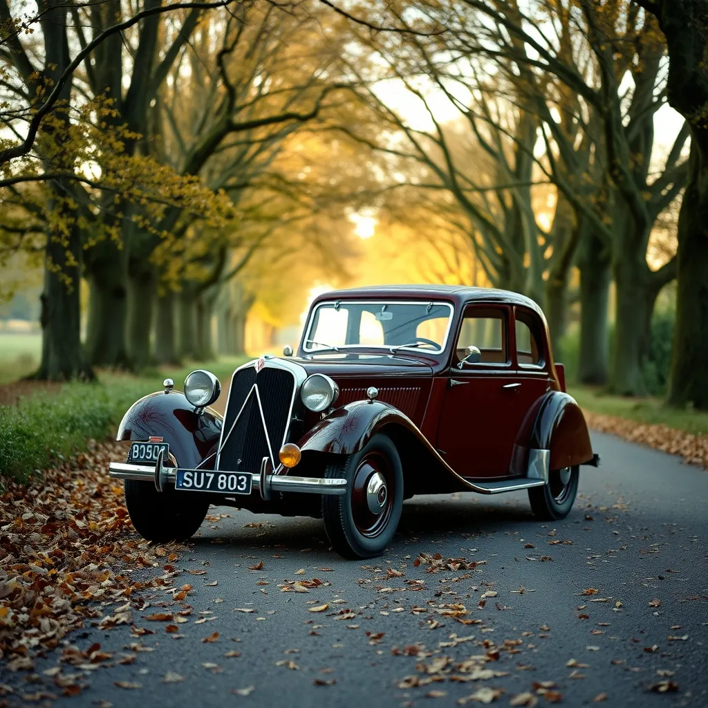 Citroën Traction Avant de 1934, révolution technique et icône de la collection française