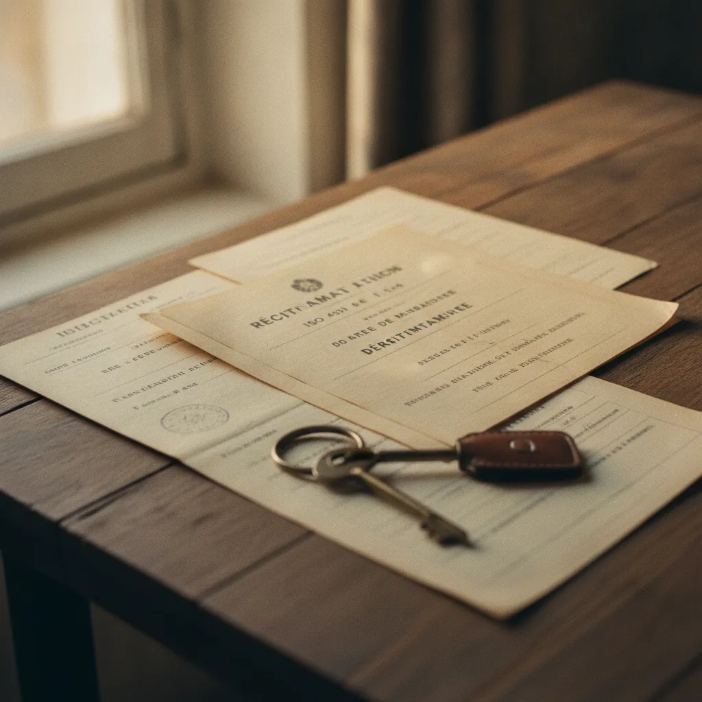 Les documents originaux sont indispensables pour sécuriser l'achat d'une voiture ancienne