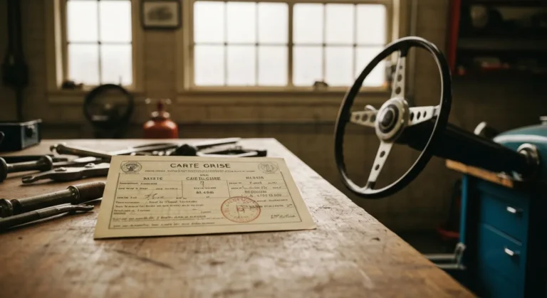 Demander une carte grise collection : guide étape par étape