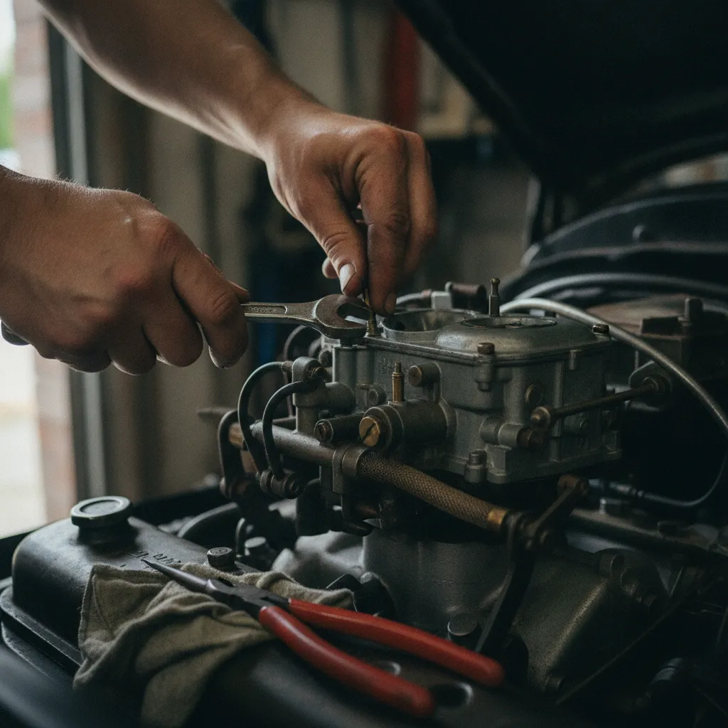 Le réglage d'un carburateur d'époque exige un savoir-faire spécifique que seul un spécialiste maîtrise
