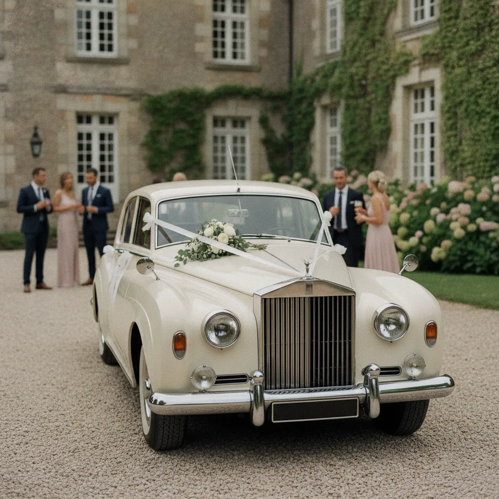 La Rolls-Royce Silver Cloud reste l'un des modèles les plus demandés pour les mariages
