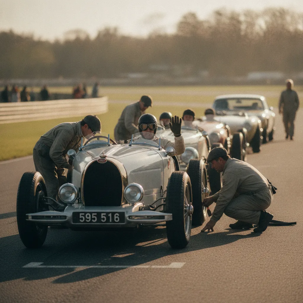 Les rallyes historiques comme le Tour Auto offrent un spectacle unique aux passionnés