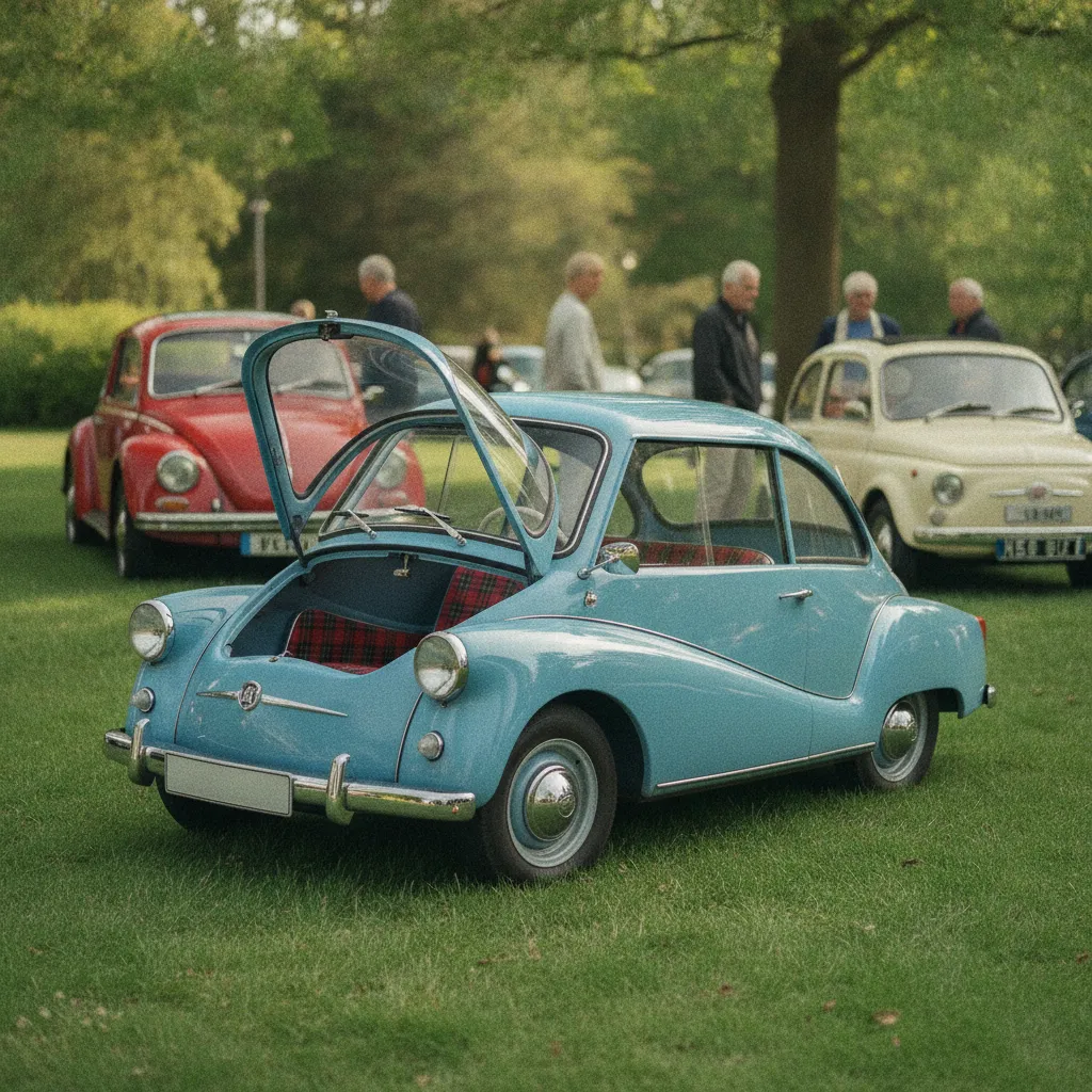 Le Messerschmitt KR200, un design aéronautique unique dans l'univers des trois-roues