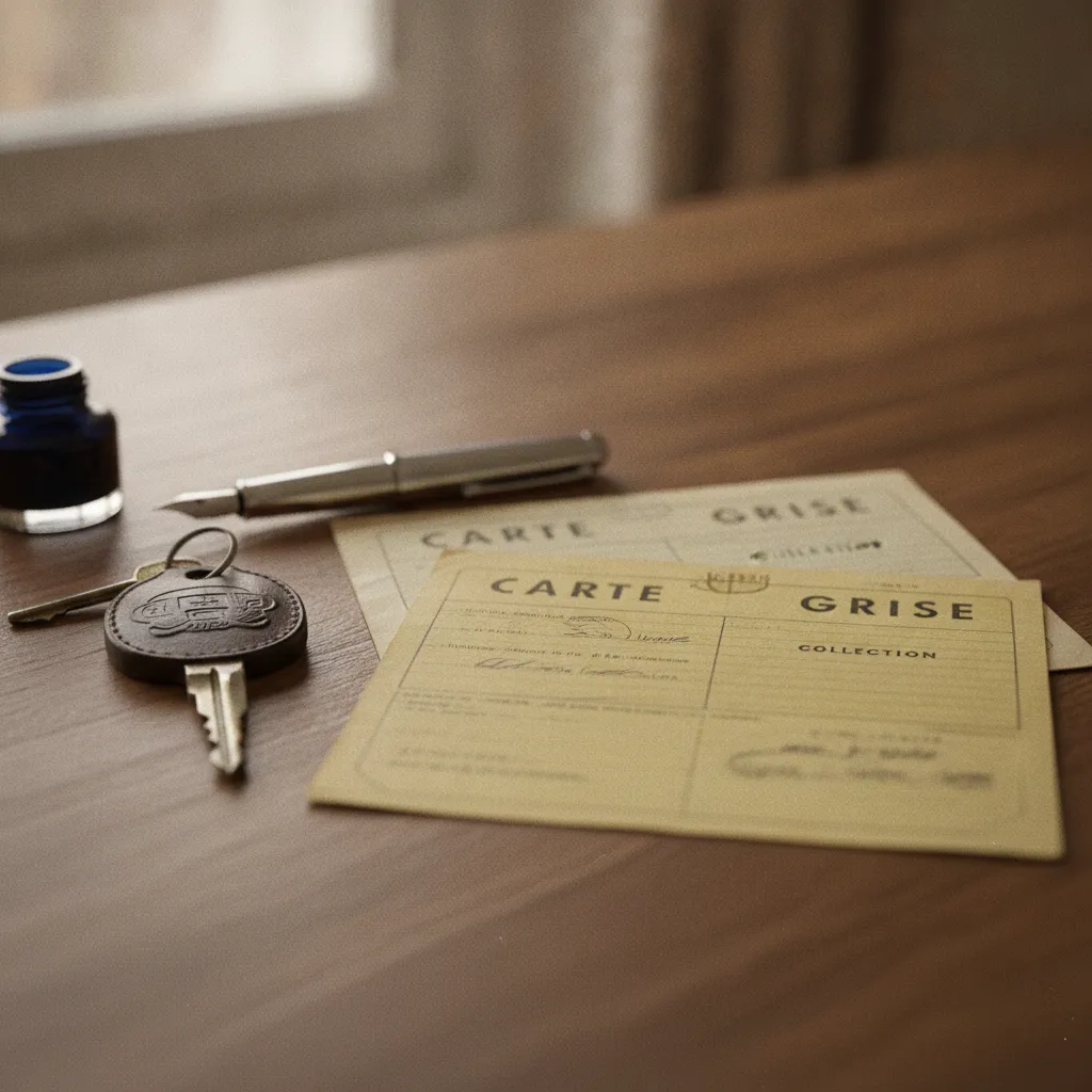 La carte grise avec mention collection conditionne le régime de contrôle technique applicable
