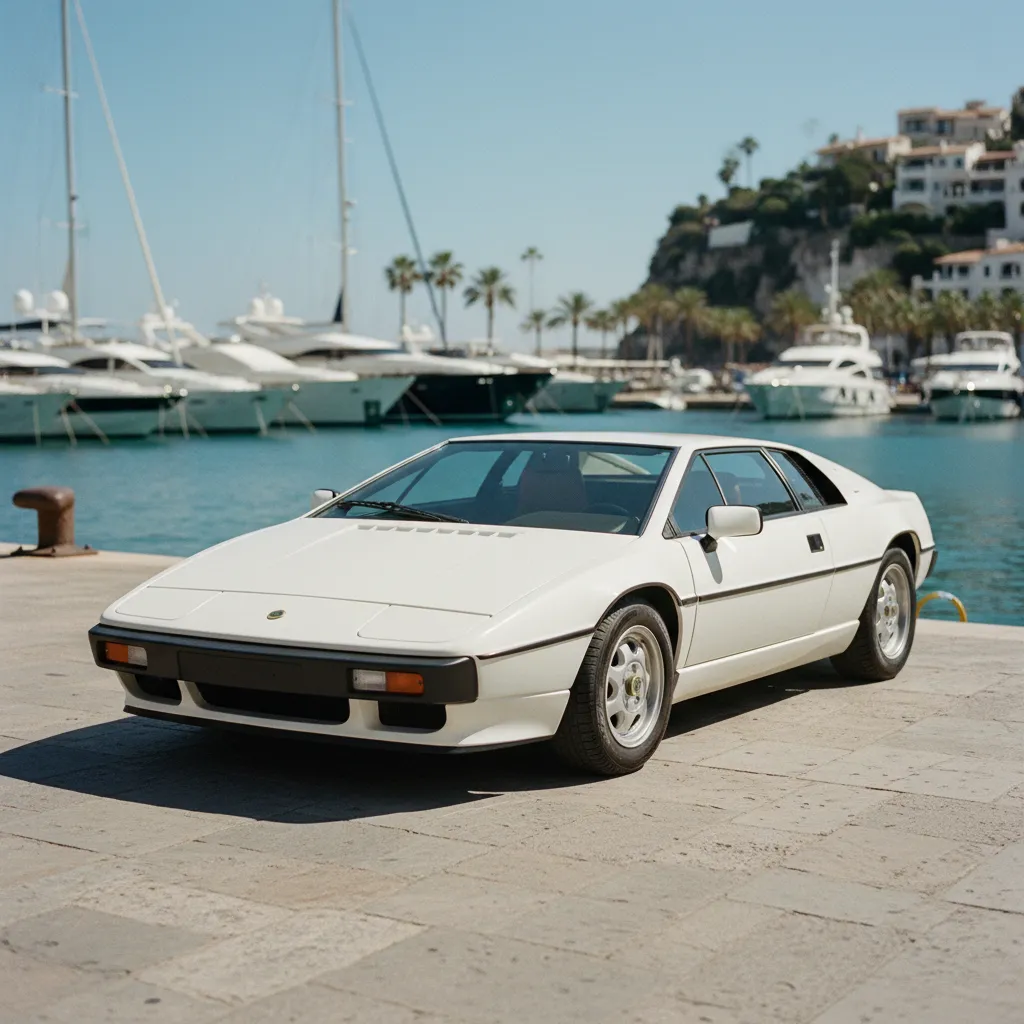 La Lotus Esprit S1 et ses lignes anguleuses signées Giugiaro