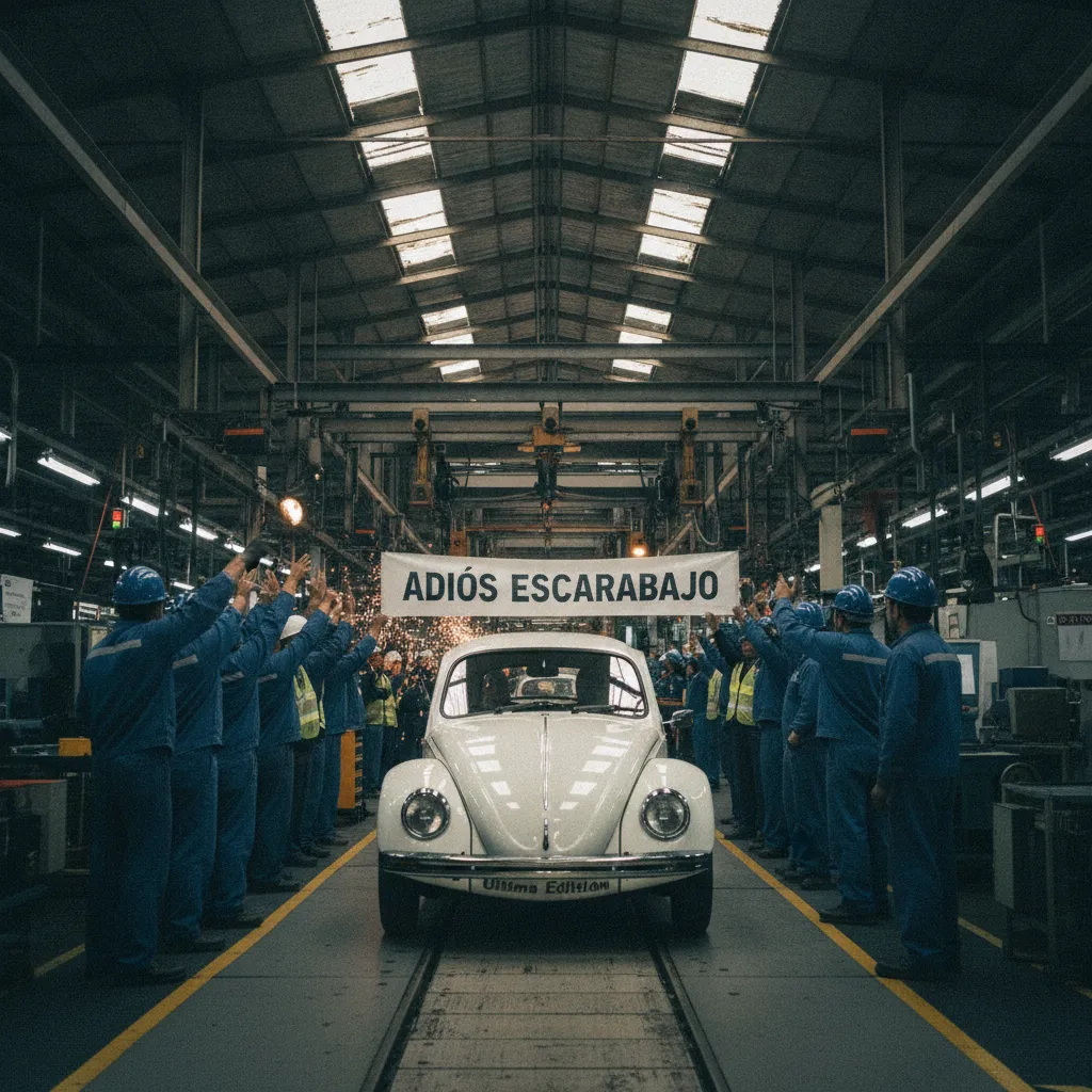 La dernière Coccinelle est sortie de l'usine de Puebla au Mexique en juillet 2019