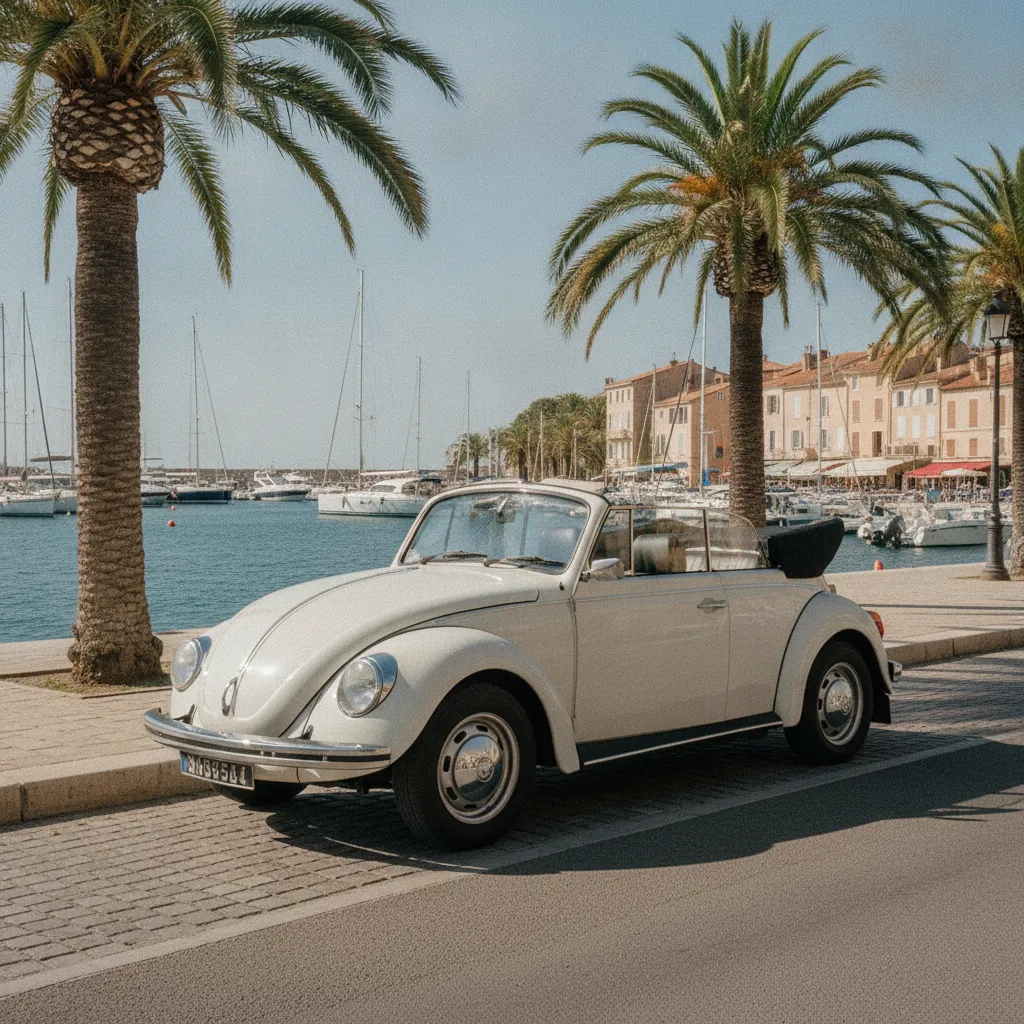 La version cabriolet de la Coccinelle reste très recherchée sur le marché de l'occasion