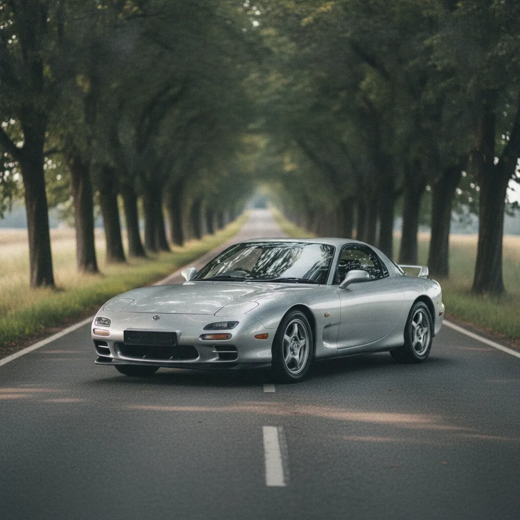 La Mazda RX-7 FD et son moteur rotatif biturbo incarnent l'audace technique japonaise des années 90