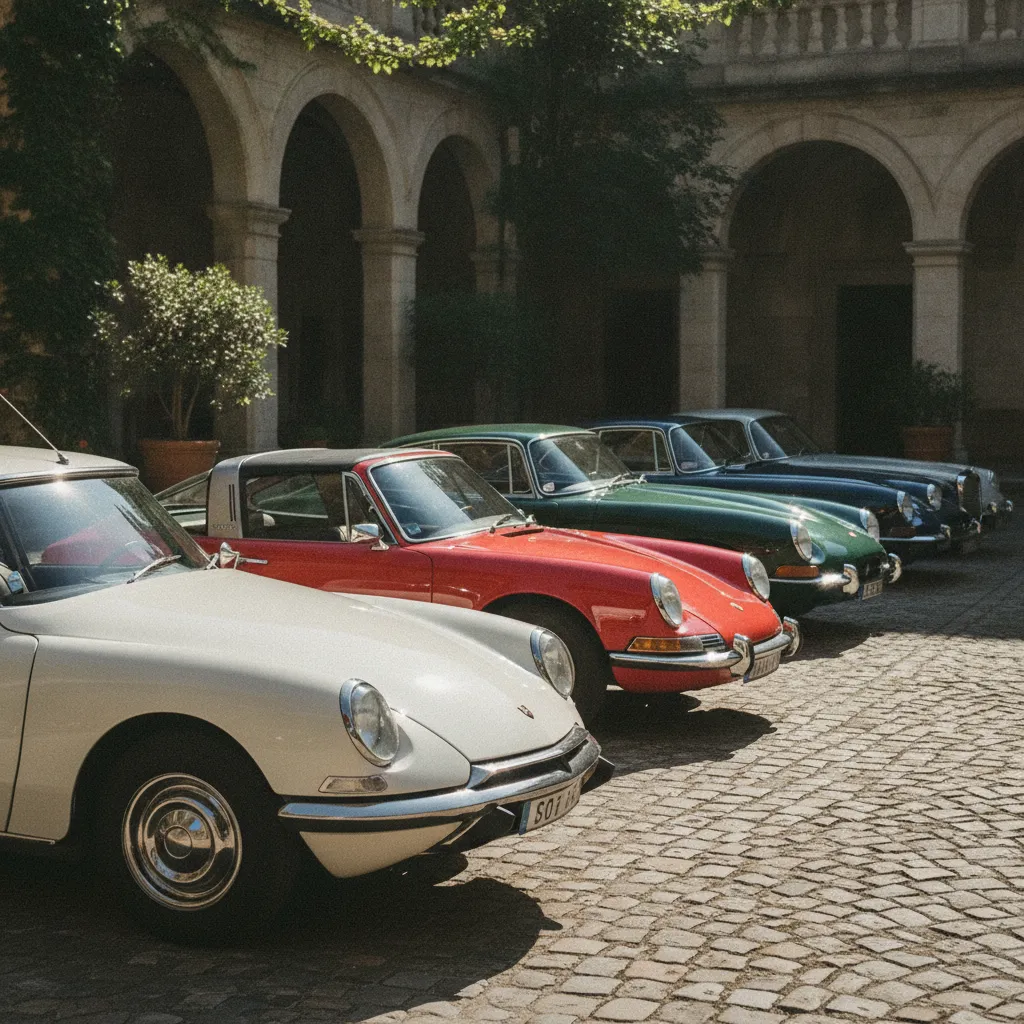 Les modèles emblématiques comme la Citroën DS ou la Porsche 911 figurent parmi les plus cotés du marché