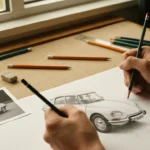 Dessin de voiture ancienne : tout savoir pour bien débuter