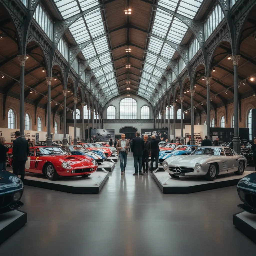L'espace interactif du musée permet de découvrir l'histoire de la course automobile