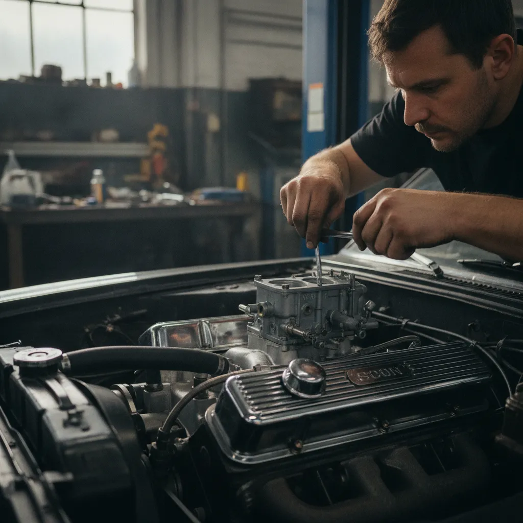 Réglage du carburateur avant le contrôle technique pour optimiser les émissions