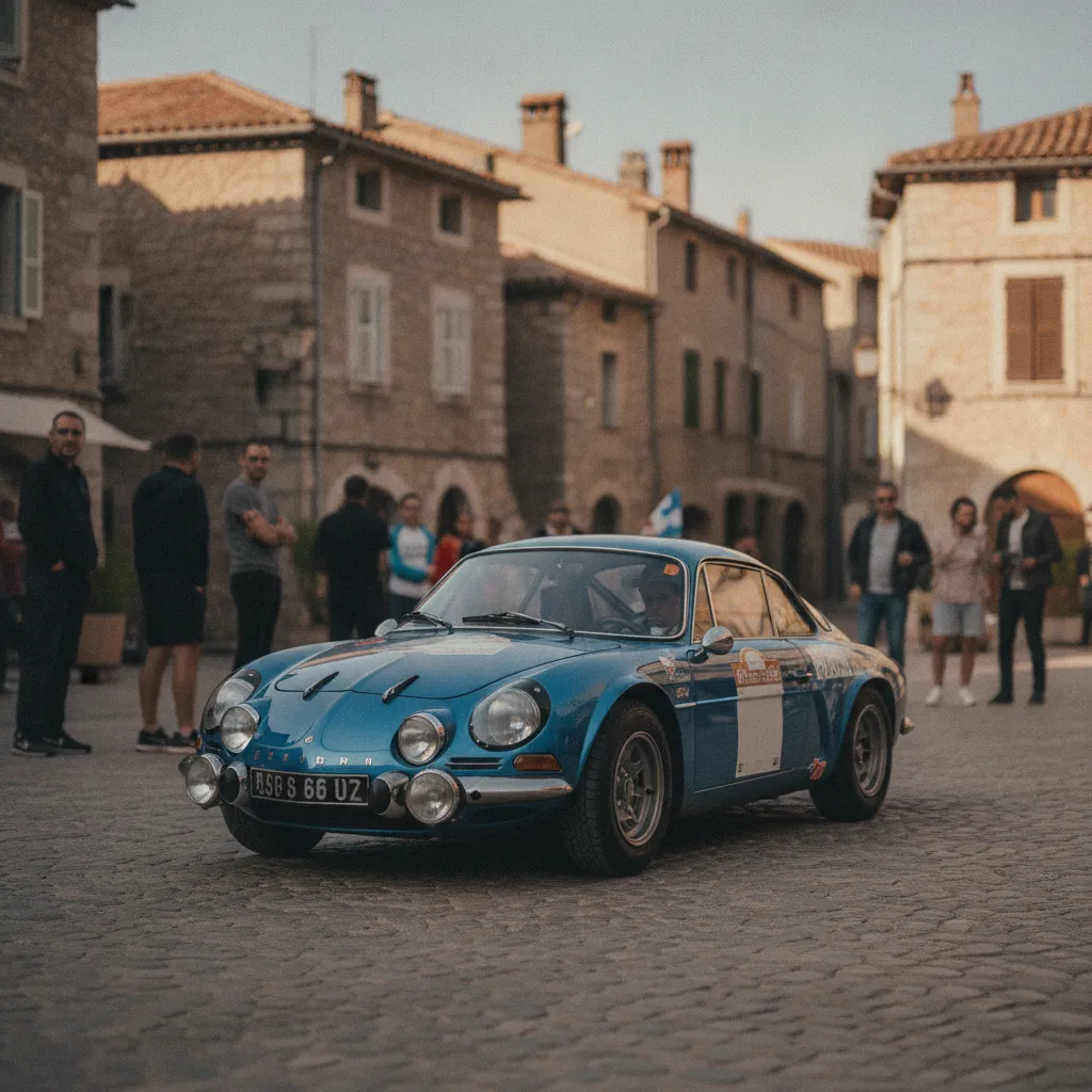 L'Alpine A110 Berlinette reste la voiture la plus emblématique du Tour de Corse Historique