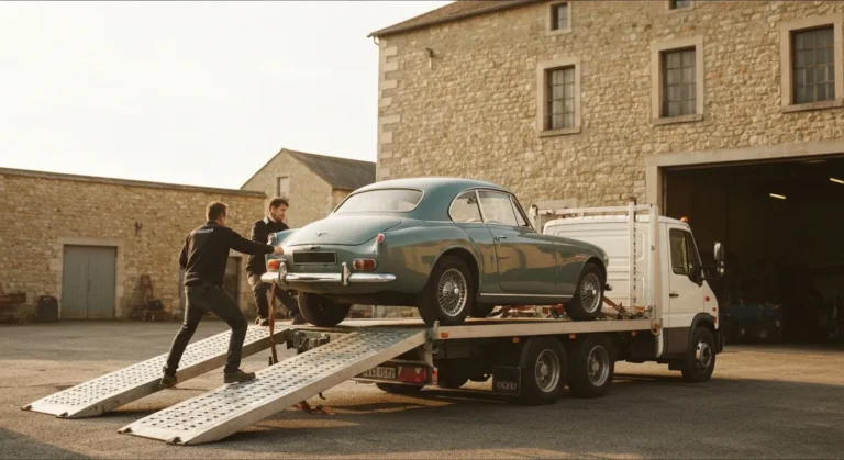 Transport de voiture de collection : coût et comparatif