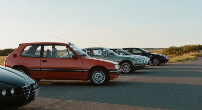 Voitures des années 70-80 : modèles les plus iconiques