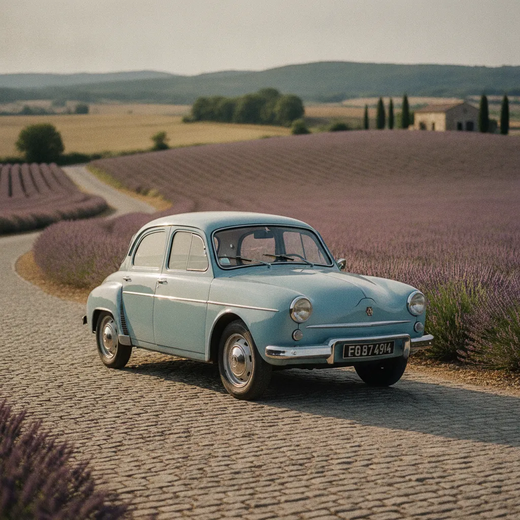 La Dauphine a conquis la France et le monde dès 1956 avec sa ligne moderne et élégante